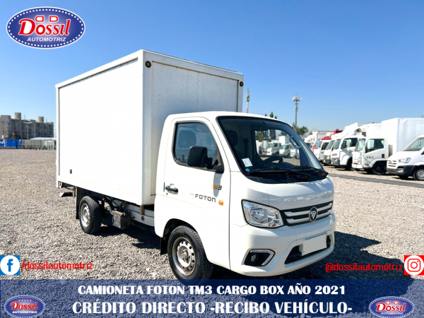 Camioneta Foton TM3, año 2021, Carrocería Fabricación chilena, valor $8.490.000, Consulte por su crédito